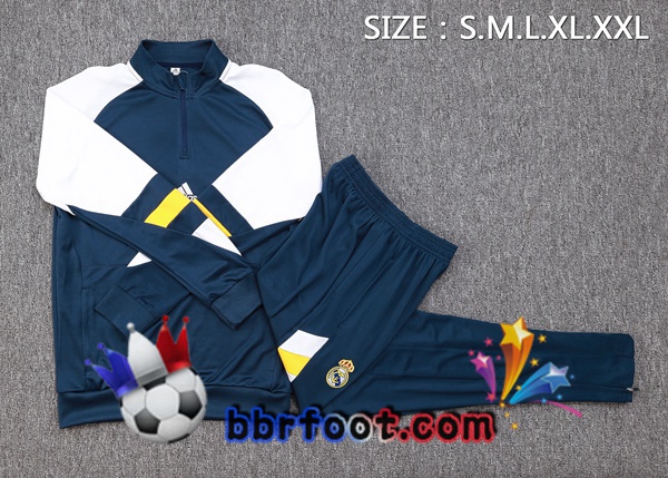 Survetement Foot Real Madrid Bleu Royal 2023/2024