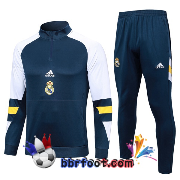 Survetement Foot Real Madrid Bleu Royal 2023/2024