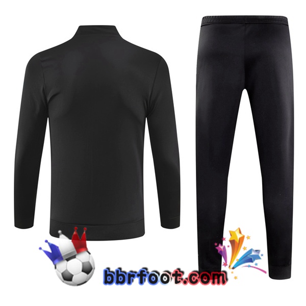 Veste Survetement Foot Manchester United Noir 2023/2024