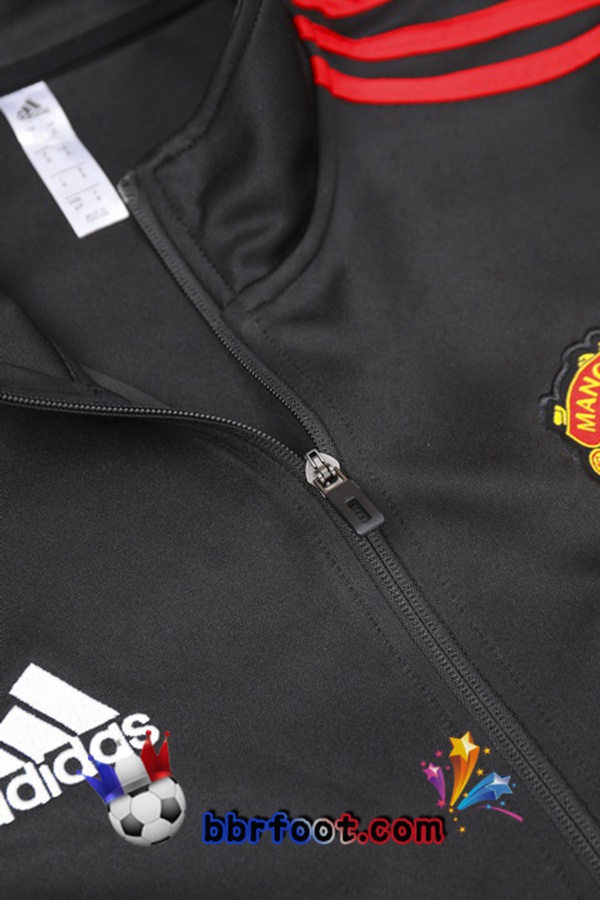 Veste Survetement Foot Manchester United Noir 2023/2024