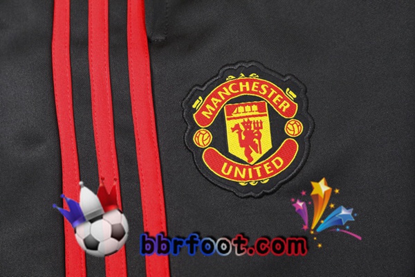 Veste Survetement Foot Manchester United Noir 2023/2024