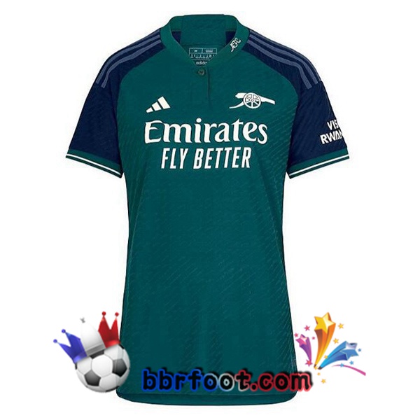 Maillot Foot Arsenal Femme Third Vert 2023/2024