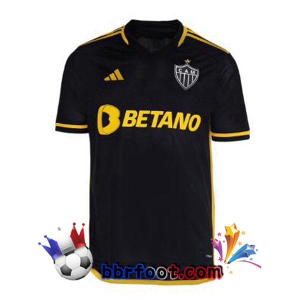 Maillot Foot Atletico Mineiro Third Noir 2023/2024