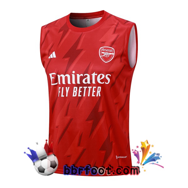 Gilet Foot Arsenal Rouge 2023/2024
