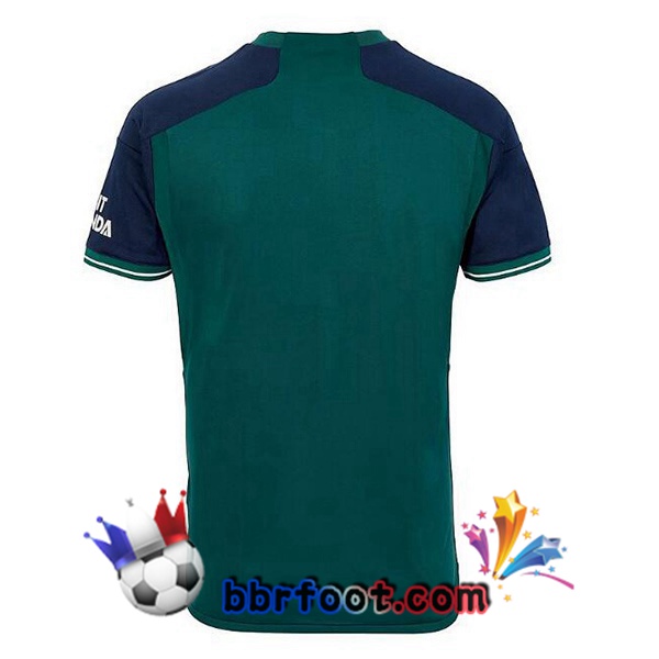 Maillot Foot Arsenal Third Vert 2023/2024