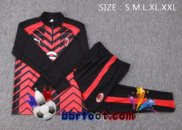Survetement Foot AC Milan Rouge 2023/2024