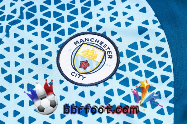 Survetement Foot Manchester City Bleu 2023/2024