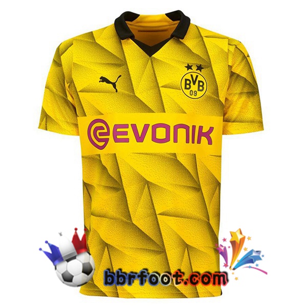 Maillot Foot Dortmund BVB CUP Jaune 2023/2024