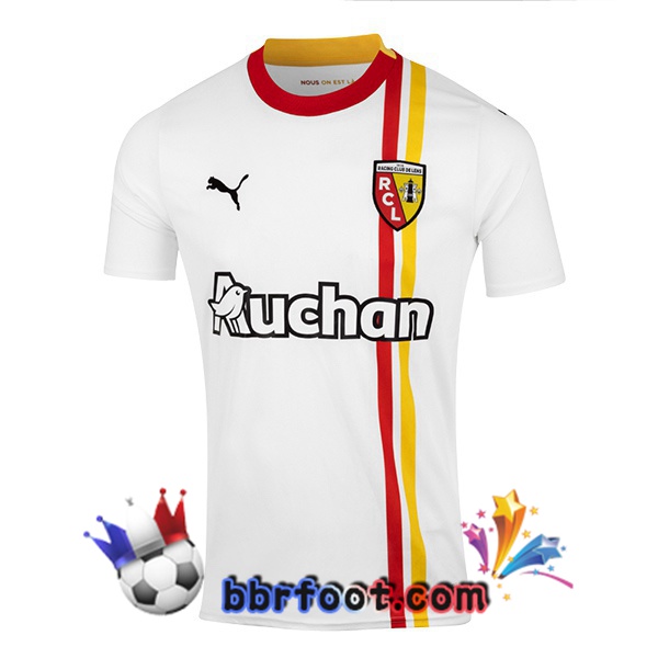 Maillot Foot RC Lens Third Blanc 2023/2024