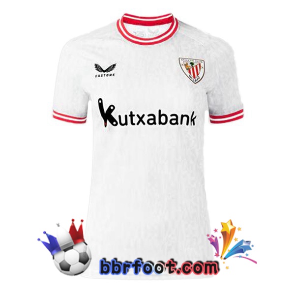 Maillot Foot Athletic Bilbao Third Blanc 2023/2024