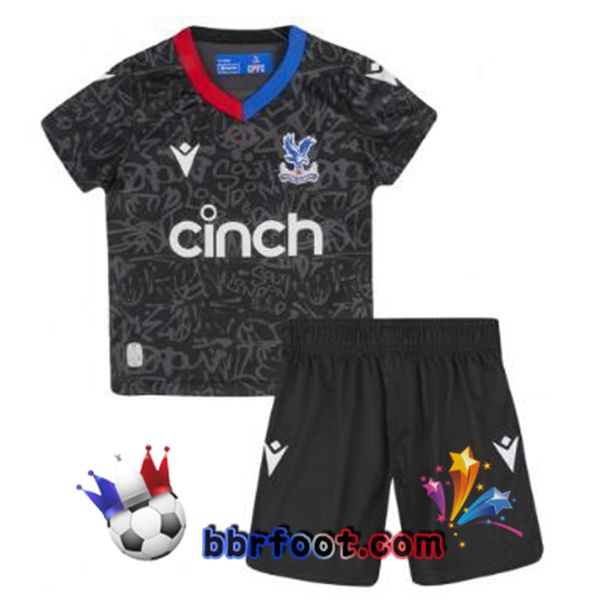 Maillot Foot Crystal Palace Enfant Third Bleu 2023/2024