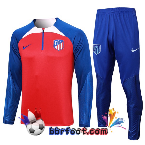 Survetement Foot Atletico Madrid Rouge 2023/2024