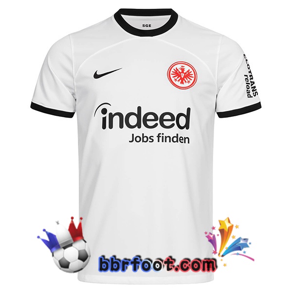 Maillot Foot Eintracht Frankfurt Third Blanc 2023/2024