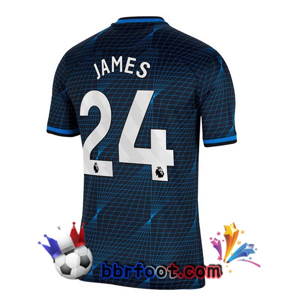 Maillot Foot FC Chelsea (James 24) Exterieur Bleu 2023/2024