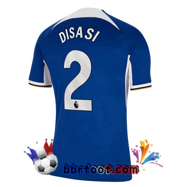 Maillot Foot FC Chelsea (Disasi 2) Domicile Bleu 2023/2024
