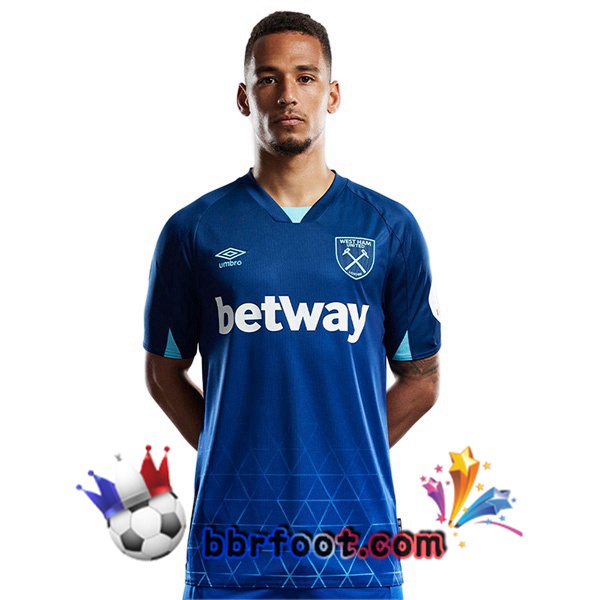 Maillot Foot West Ham Third Bleu 2023/2024
