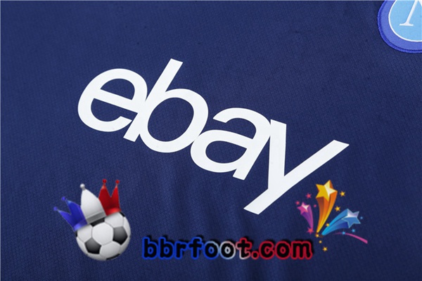 Ensemble Training T-Shirts SSC Naples + Shorts Bleu Royal 2023/2024