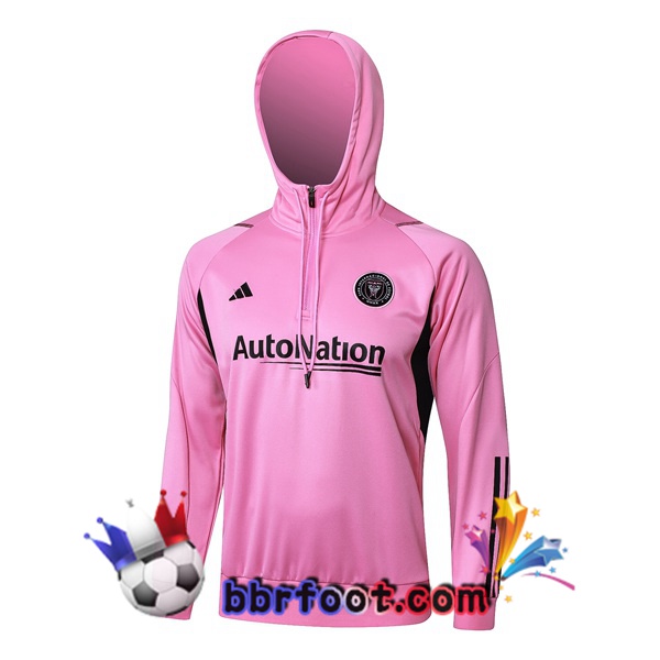 Sweat A Capuche Inter Miami CF Rose 2024/2025
