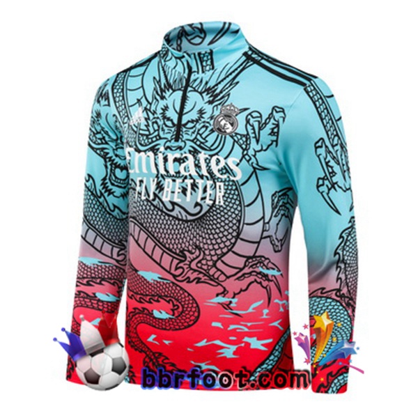 Sweatshirts Homme Real Madrid Vert Rouge 2024/2025