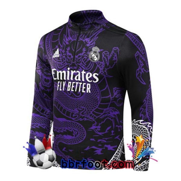 Sweatshirts Homme Real Madrid Pourpre 2024/2025