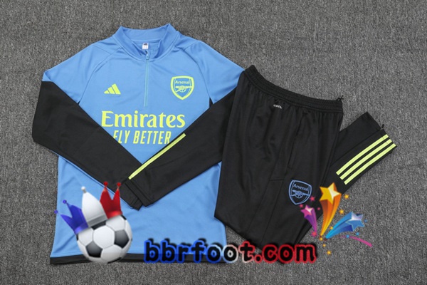 Survetement Foot Arsenal Bleu 2024/2025