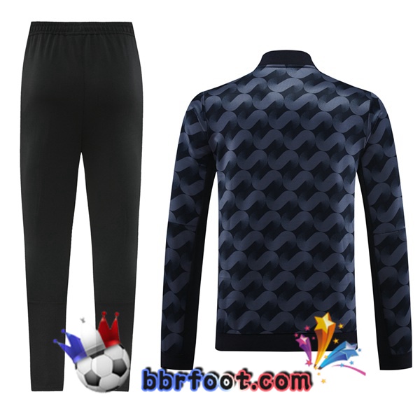 Survetement Foot - Veste Real Madrid Bleu Royal 2024/2025