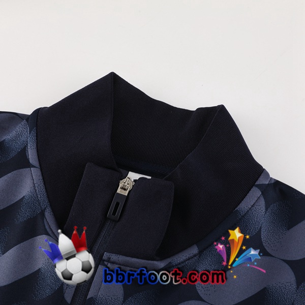 Survetement Foot - Veste Real Madrid Bleu Royal 2024/2025