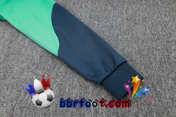 Survetement de Foot - Sweat A Capuche FC Barcelone Vert Bleu 2024/2025