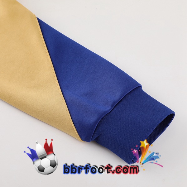 Survetement Foot - Veste FC Barcelone Jaune 2024/2025