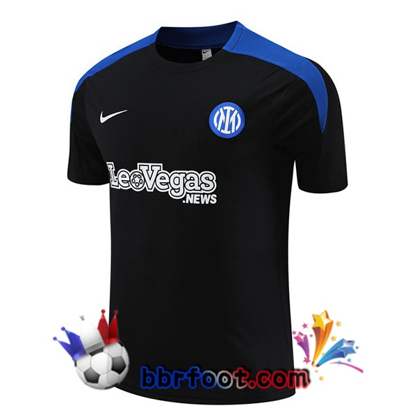 Training T-Shirts Inter Milan Noir 2024/2025