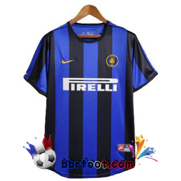 Maillot Foot Inter Milan Retro Domicile Bleu 1999-2000