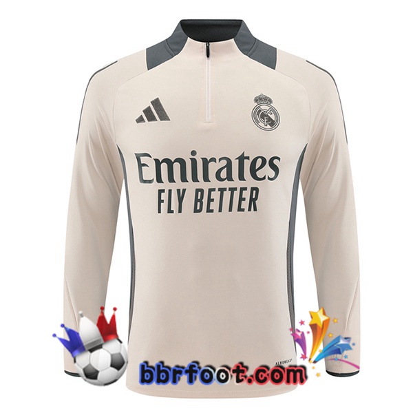 Sweatshirts Homme Real Madrid Gris 2024/2025