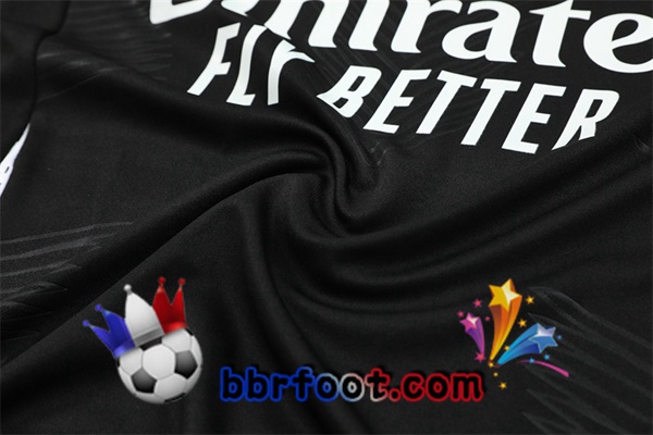 Survetement Foot Arsenal Noir Vert Rouge 2024/2025