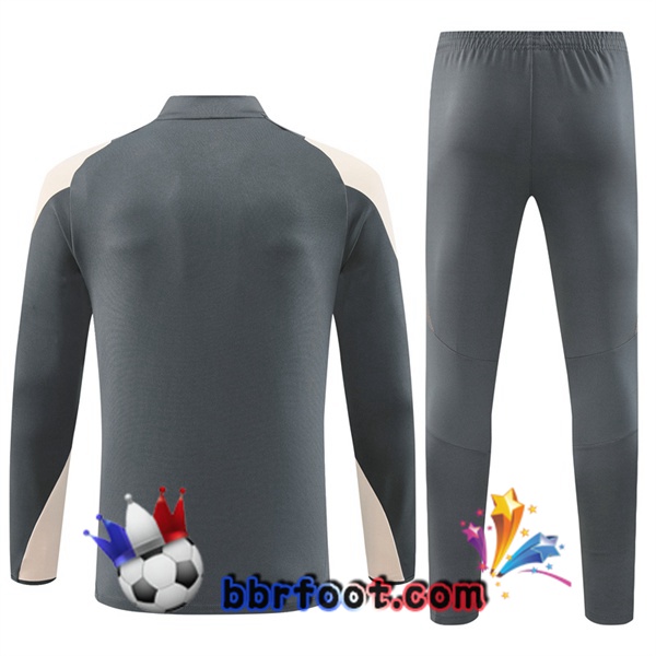 Survetement Foot Real Madrid Gris 2024/2025