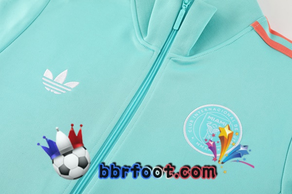 Survetement Foot - Veste Inter Miami CF Vert 2024/2025