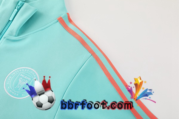 Survetement Foot - Veste Inter Miami CF Vert 2024/2025