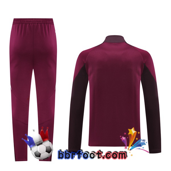 Survetement Foot - Veste Bayern Munich Rouge 2024/2025