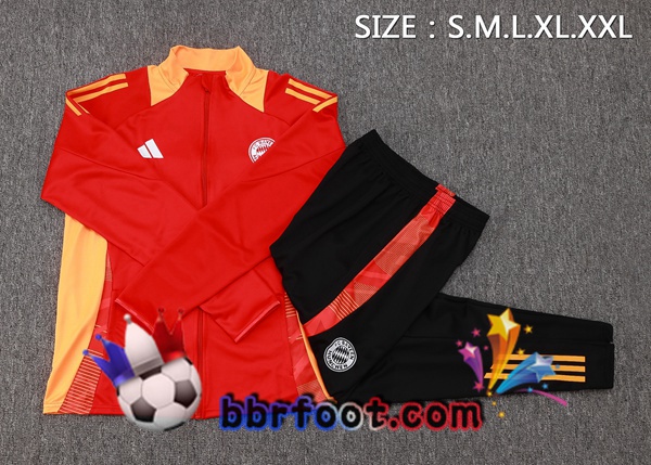 Survetement Foot - Veste Bayern Munich Rouge 2024/2025