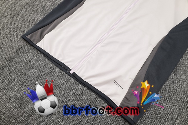 Survetement Foot - Veste Real Madrid Gris 2024/2025