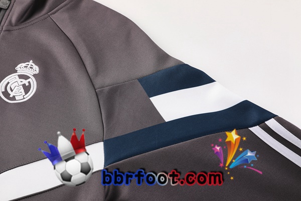 Survetement Foot - Veste Real Madrid Gris 2024/2025