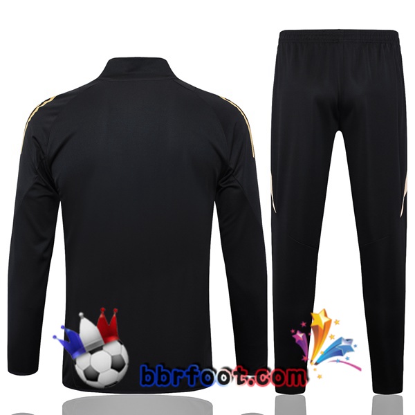 Survetement Foot - Veste Real Madrid Noir 2024/2025