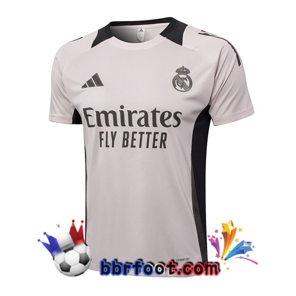Training T-Shirts Real Madrid Gris 2024/2025