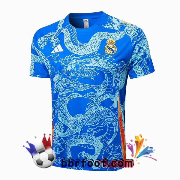 Training T-Shirts Real Madrid Bleu 2024/2025