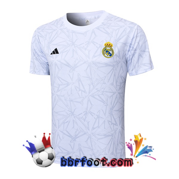 Training T-Shirts Real Madrid Blanc 2024/2025