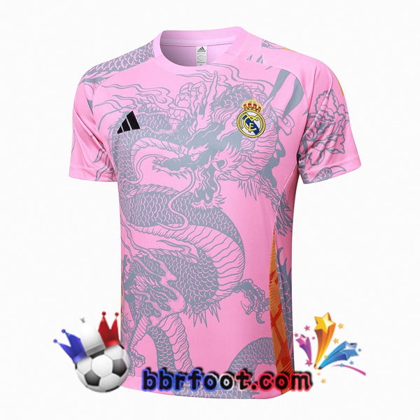 Training T-Shirts Real Madrid Rose 2024/2025