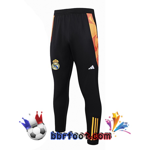 Pantalon Foot Real Madrid Noir 2024/2025 Pantalon Foot Real Madrid Noir 2024/2025