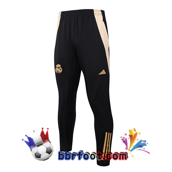 Pantalon Foot Real Madrid Noir 2024/2025 Pantalon Foot Real Madrid Noir 2024/2025