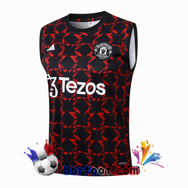 Gilet Foot Manchester United Rouge 2024/2025