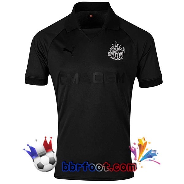 Maillot Foot Marseille OM Édition 125e Anniversaire Noir 2024/2025