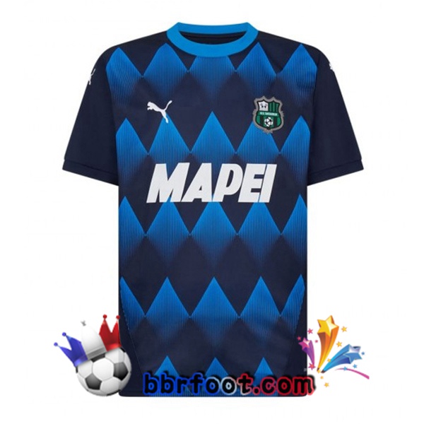 Maillot Foot US Sassuolo Third Bleu 2024/2025